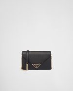 Saffiano Leather Shoulder Bag